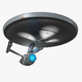 USS Enterprise Refit - 3D Interiors 3D model